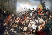 unknow artist Wappers belgian revolution USA oil painting reproduction